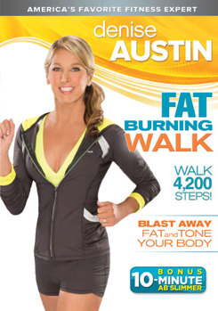 DVD Denise Austin: Fat Burning Walk Book