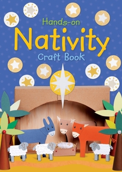 Paperback Hands-On Nativity Craft Book
