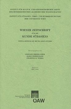 Paperback Wiener Zeitschrift Fur Die Kunde Sudasiens Band 51/2007-2008 / Vienna Journal of South-Asian Studies Vol.51/2007-2008 Book