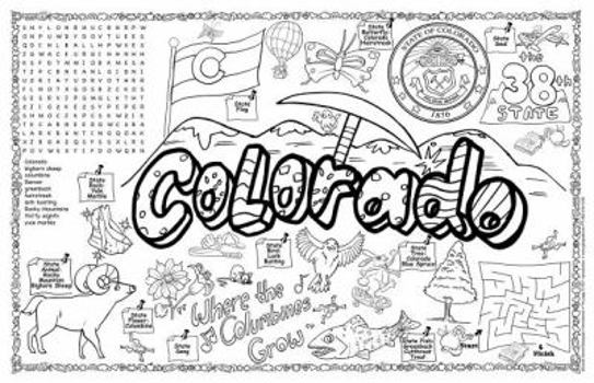 Loose Leaf Colorado Symbols & Facts Funsheet - Pack of 30 Book