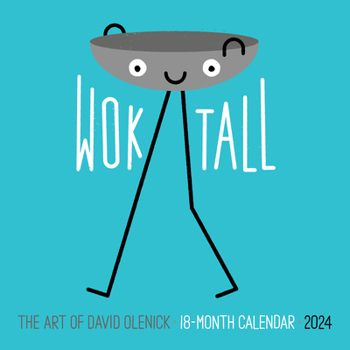 The Art of David Olenick 2024 7 X 7 Mini Wall Calendar