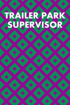 Paperback Trailer Park Supervisor: Guitar Tab Notebook 6"x9" 120 Pages Book