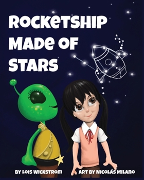 Paperback Rocketship Made of Stars: Naming Constellations [Large Print] Book