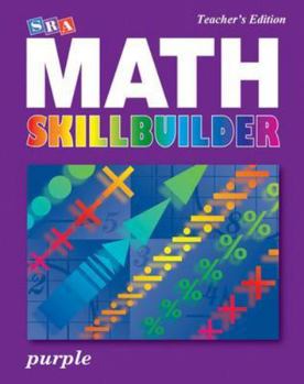 Paperback Sra Math Skillbuilder - Teacher Edition Level 8 - Purple Book