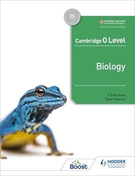 Paperback Cambridge O Level Biology: Hodder Education Group Book