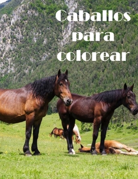 Paperback Caballos para pintar [Spanish] Book