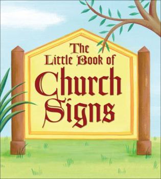 Paperback The Little Book of Church Signs Book