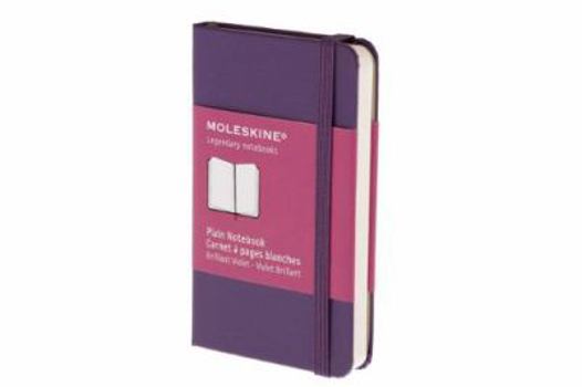 Diary Moleskine Classic Notebook, Extra Small, Plain, Brilliant Violet, Hard Cover (2.5 x 4) Book