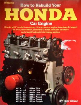 Paperback Rebuild Honda Book