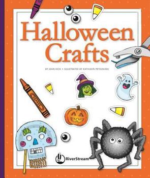 Hardcover Halloween Crafts Book