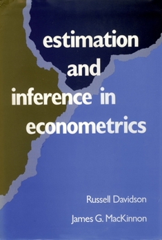 Hardcover Estimation and Inference in Econometrics Book