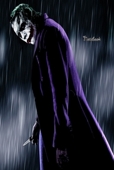 The Jocker Design 19  Notebook Comics For Jocker Fans and Lovers: Lined Notebook / Journal Gift, 120 Pages, 6x9, Soft Cover, Matte Finish