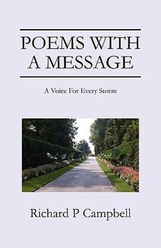 Paperback Poems with a Message: A Voice for Every Storm Book