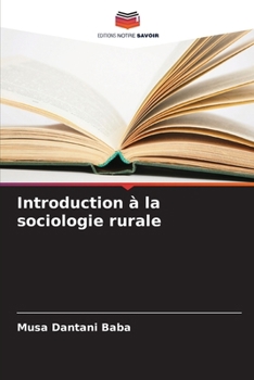 Paperback Introduction à la sociologie rurale [French] Book