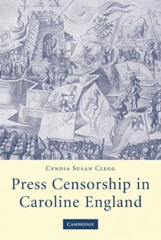 Paperback Press Censorship in Caroline England Book