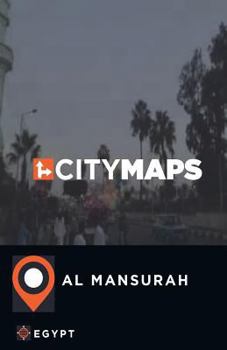 Paperback City Maps Al Mansurah Egypt Book