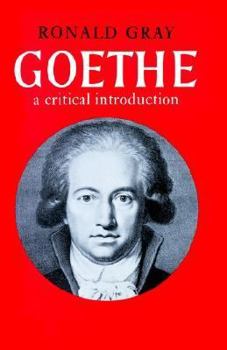Paperback Goethe: A Critical Introduction Book