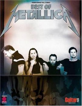 Paperback Best of Metallica - Transcribed Full Scores Book