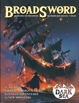 Paperback BroadSword Monthly #11: Adventures for Fifth Edition Book