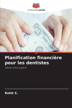 Paperback Planification financière pour les dentistes [French] Book