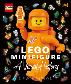 Hardcover Lego(r) Minifigure a Visual History New Edition: With Lego Spaceman Minifigure! [With Toy] Book