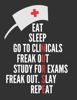 Nursing Student Academic Planner 2019-2020: Female Nurse Unique Must Haves Gifts Monthly Weekly and Daily Organizer to Scheduling Notes Taking and Medical Study with Yearly Calendar