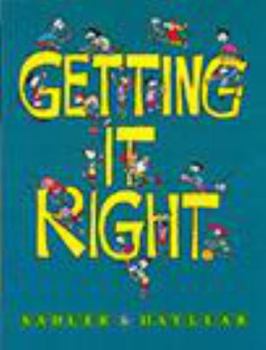 Paperback Getting it right Book