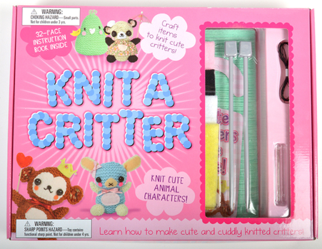Product Bundle Knit a Critter: Learn How to Make Cute and Cuddly Knitted Critters Book
