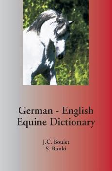 Paperback German - English Equine Dictionary [Multiple Languages] Book
