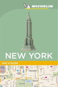 Paperback Michelin New York City Map & Guide Book