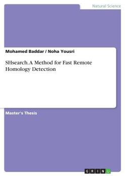Paperback SHsearch. A Method for Fast Remote Homology Detection Book