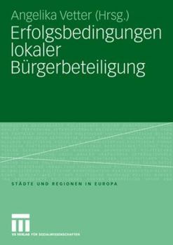 Paperback Erfolgsbedingungen Lokaler Bürgerbeteiligung [German] Book
