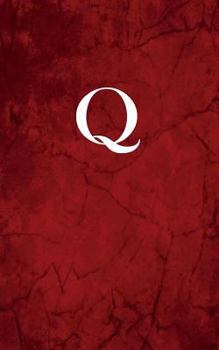 Paperback Q: Personal Monogram Cover Diary, 5x8", 124 Pages Book