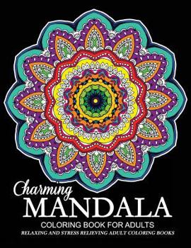 Paperback Charming Mandala Coloring Book for Adults: Relaxation and Mindfulness with Flower, Floral and Mandala Book