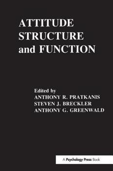 Paperback Attitude Structure and Function Book