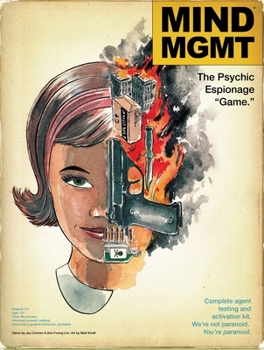 Toy Mind MGMT: The Psychic Espionage Game by KTBG Burnt Island, Strategy Board Game Book