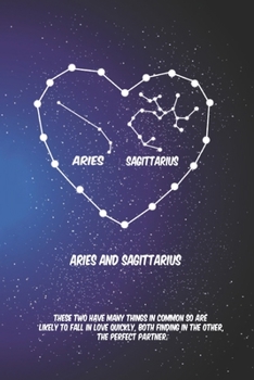 2020 The Astrology of Love for Aries with  sagittarius  : horoscope,love, relationship and compatibility: Lined Notebook / journal gift, 110 pages, 6x9 inches, matte finish cover