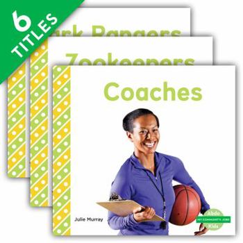 Library Binding My Community: Jobs Set 2 (Set) Book