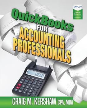 Paperback QuickBooks for Accounting Professionals Book