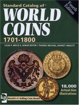 Paperback Standard Catalog of World Coins: 1701-1800 Book