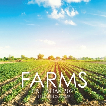 Paperback Farms Calendar 2021: 16 Month Calendar Book