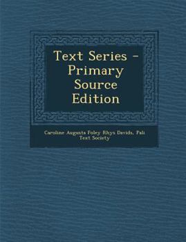 Paperback Text Series - Primary Source Edition [Pali] Book