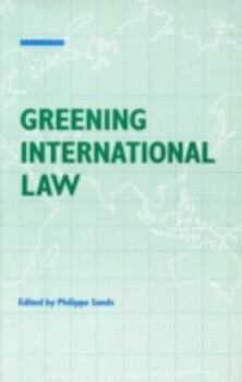 Paperback Greening International Law Book
