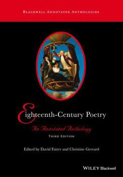 Paperback Eighteenth-Century Poetry: An Annotated Anthology Book
