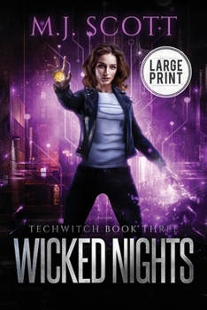 Paperback Wicked Nights Large Print Edition [Large Print] Book