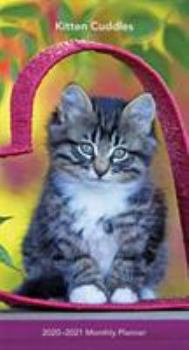 Calendar Kitten Cuddles 2020 3.5 x 6.5 Inch Two Year Monthly Pocket Planner, Animals Cute Kittens Book