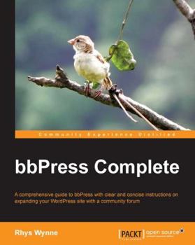 Paperback Bbpress Complete Book