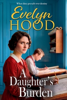 Paperback A Daughter's Burden [Large Print] Book