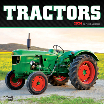 Calendar Tractors 2024 Mini 7x7 Book