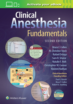 Paperback Clinical Anesthesia Fundamentals: Print + eBook with Multimedia Book